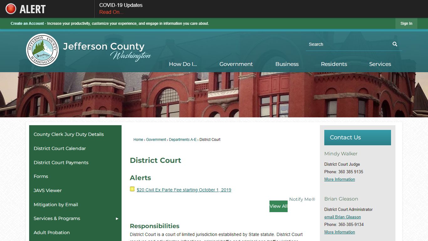 District Court | Jefferson County, WA
